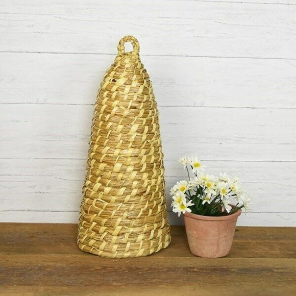 Tall Decorative Bee Skep - Picture 1 of 4